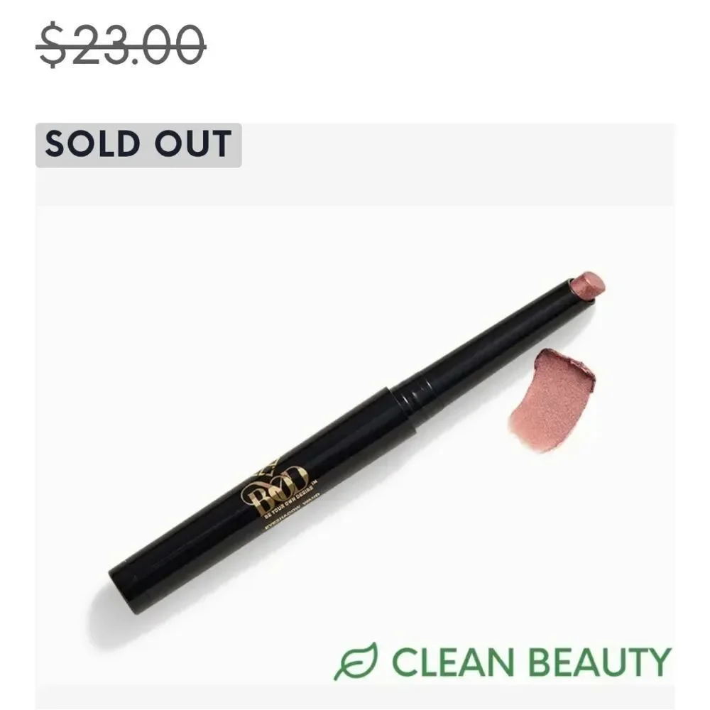 BYOD EYESHADOW WAND In Shade Ethereal Rose NEW